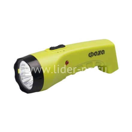 ФAZA Фонарь аккумуляторный AccuF2-L04-gn (зеленый) (5) 