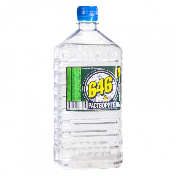Растворитель 646 (1л) (15/750) 