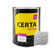 Эмаль "CERTA-PATINA" серебро (0,16кг) (12)  