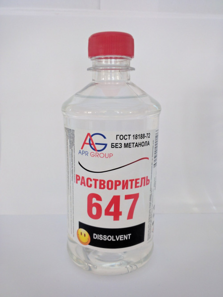 Растворитель 647 "ЯСХИМ" (0,5л) (25) 