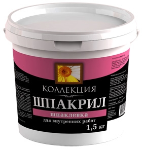Шпакрил "КОЛЛЕКЦИЯ" (1,5кг) (12/528) (01097) 