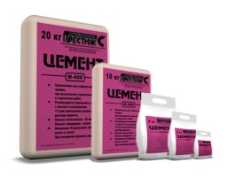 Смесь сухая цементная М400Д20 (1кг) (min 15/750) 