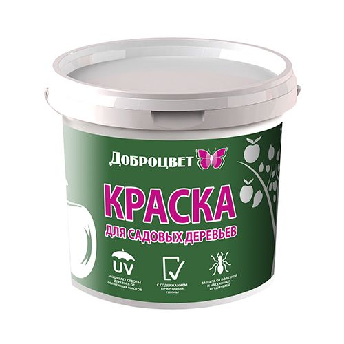 Краска садовая "Доброцвет" 2,5кг (4/240) 