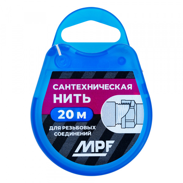 Нить сантехническая для резьбовых соединений 20м MPF 
