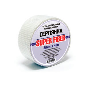 Серпянка 50мм х153м самоклеящаяся "Super Fiber" (24) 