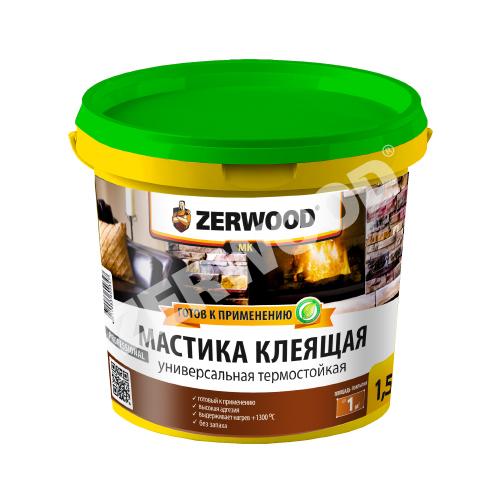 Мастика клеящая термостойкая ZERWOOD MK (4кг) (4/240) (00871698675) 