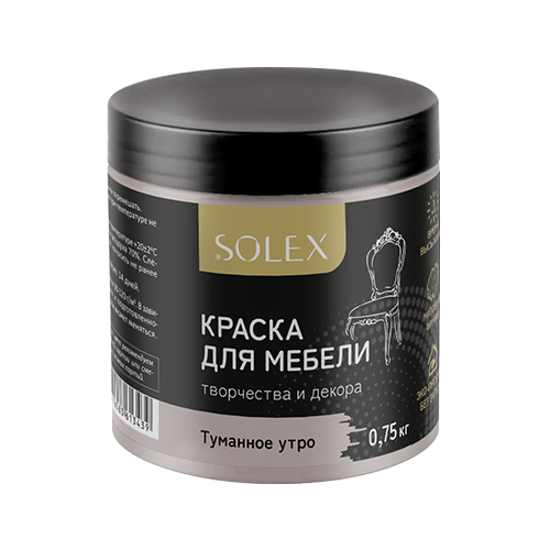 Краска для мебели SOLEX Шоколад (0,75кг) (6) (028819704) 