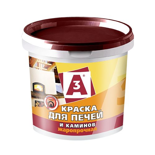 Краска для печей "А3" белая (1,3кг) (12/528) (028819552) 