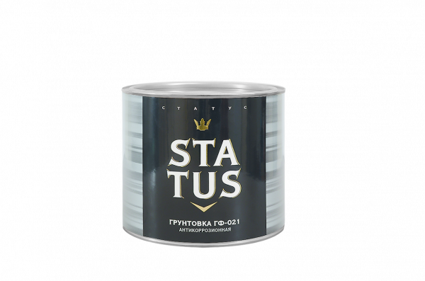Грунт ГФ-021 "STATUS" серый (5.5кг) (4) 