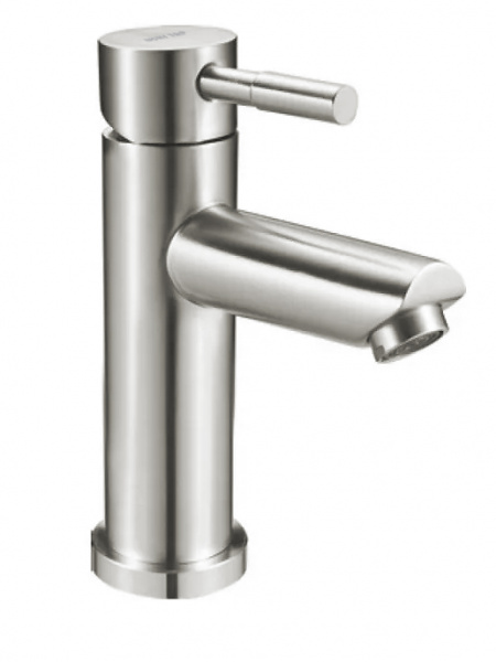 Смеситель для умывальника "LUCKY TAP" BM-3501-SS-48, с гайкой, d35 (без подводки)(10) (1815) 