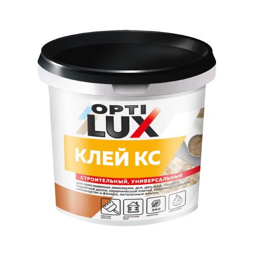 Клей КС "ОПТИЛЮКС" универсальный (1,5кг) (12/528) (05056) 