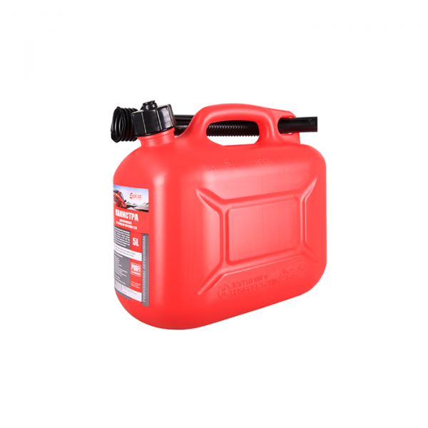 Канистра КРАСНАЯ для топлива 3ton PROFI 5л (3) 55297 