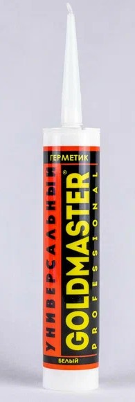 Герметик GOLDMASTER силиконовый универсальный бесцветный 310мл (24/2304) 