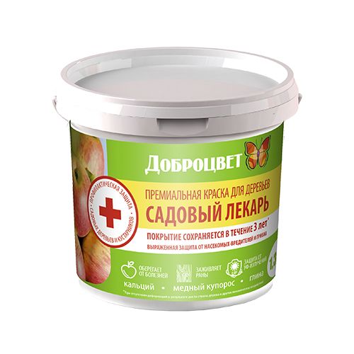 Краска садовая "Доброцвет" 1,3кг (12/528) (00881892) 