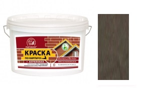 Краска акриловая по кирпичу "Радуга" серая (2,4кг) (4) 