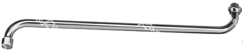 Излив круглый "LUCKY TAP" 40см с аэратором D18 (100) (SP-40S) (897) 