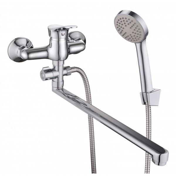 Смеситель для ванной "LUCKY TAP" BBO-3023-35L-31, d35, латунь (1784) 