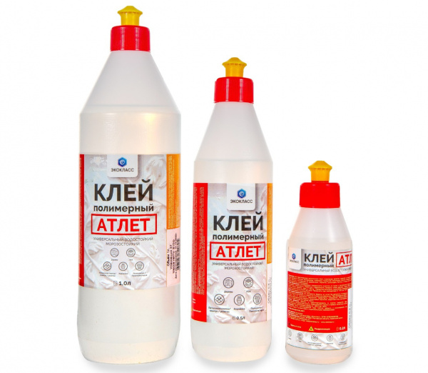 Клей "Атлет" полимерный универсальный М (0,5л) (35) 