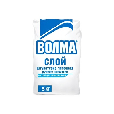 Волма-слой Смесь сухая гипсовая штукатурная  (5кг) (208) 