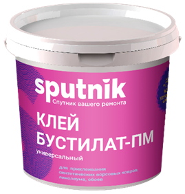 Клей БУСТИЛАТ "Спутник" (2,5кг) (4/240) (050764654) 