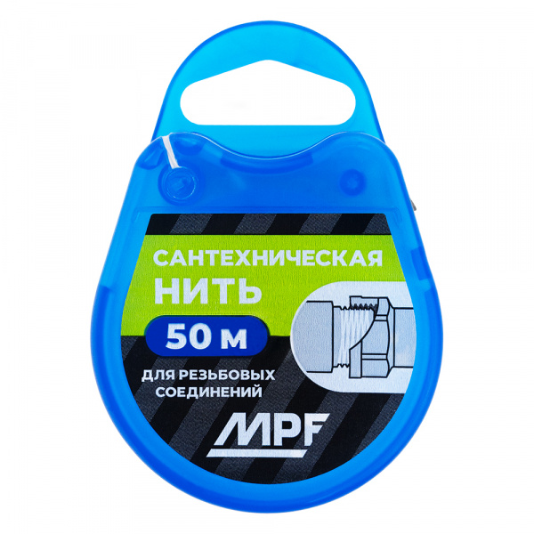 Нить сантехническая для резьбовых соединений 50м MPF 