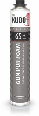 Пена монтажная KUDO PROFF 65+ (930гр) (12/768) (KUPP10S65+) 