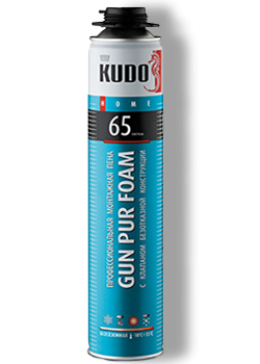 Напыляемая бесшовная теплоизоляция KUDO высокой плотности PUR-O-THERM R25+ (850гр) (12) 