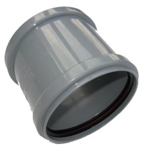 Муфта двухраструбная  PP  50мм (100) 