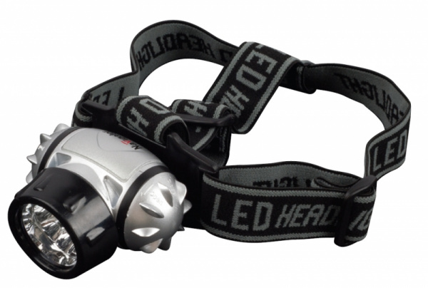 Navigator Фонарь светодиодный 7LED налобный пластиковый NPT-Н04-ЗААА (6) (94916) 