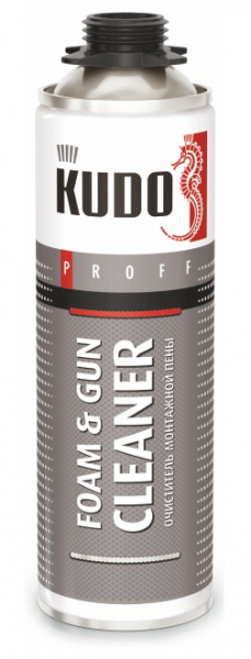 Очиститель монтажной пены KUDO FOAM&GUN CLEANER (450гр) (12/960) (KUPP06C) 